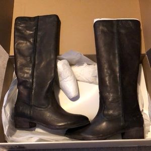 Frye Boots - Ray Seam Tall - Slate - size 8